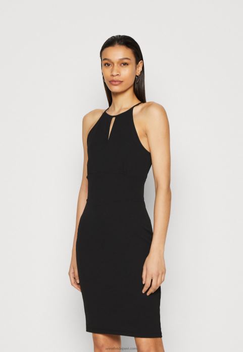 sievietes džersija kleita melna 2LHT188 Anna Field