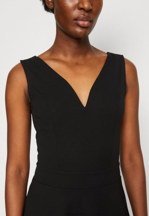 sievietes džersija kleita melna 2LHT44 Anna Field