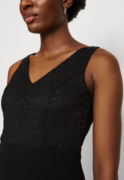 sievietes džersija kleita melna 2LHT63 Anna Field