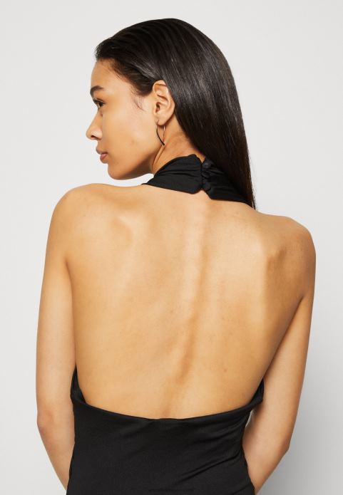 sievietes džersija kleita melna 2LHT77 Anna Field