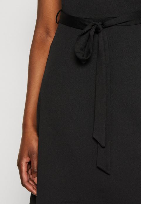 sievietes džersija kleita melna/balta 2LHT115 Anna Field