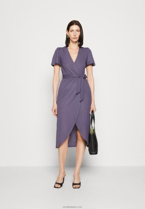 sievietes džersija kleita pelēka 2LHT163 Anna Field