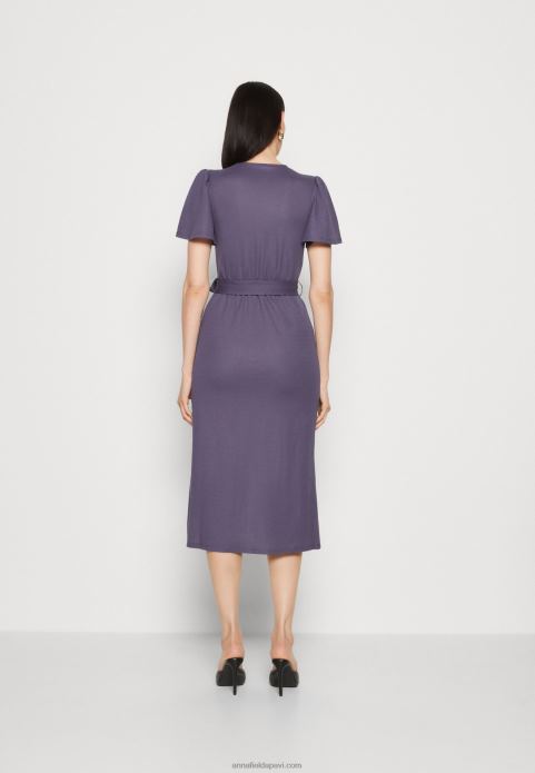 sievietes džersija kleita pelēka 2LHT163 Anna Field