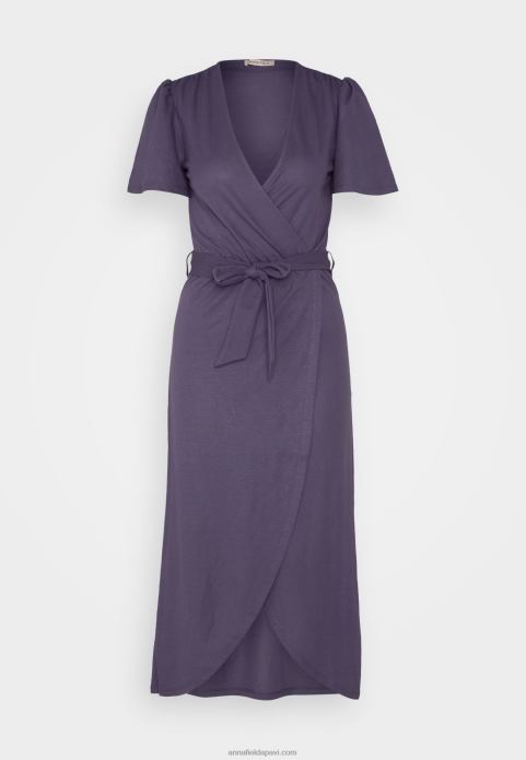 sievietes džersija kleita pelēka 2LHT163 Anna Field