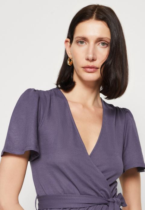 sievietes džersija kleita pelēka 2LHT163 Anna Field