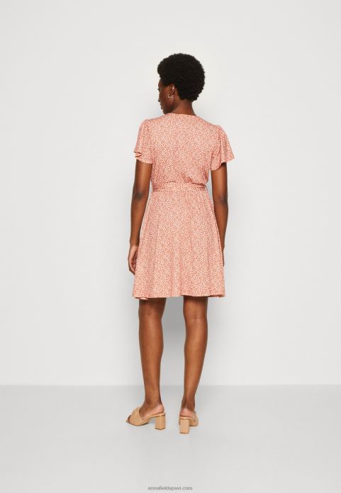 sievietes dienas kleita brūna/balta 2LHT3 Anna Field