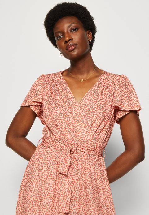 sievietes dienas kleita brūna/balta 2LHT3 Anna Field