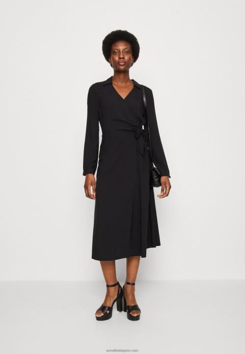 sievietes dienas kleita melna 2LHT21 Anna Field
