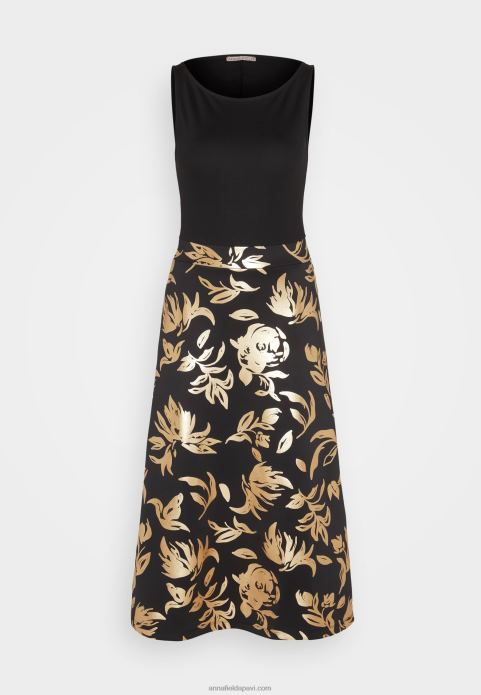 sievietes dienas kleita melna 2LHT24 Anna Field