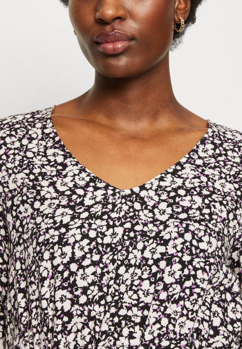 sievietes dienas kleita melna/balta 2LHT25 Anna Field