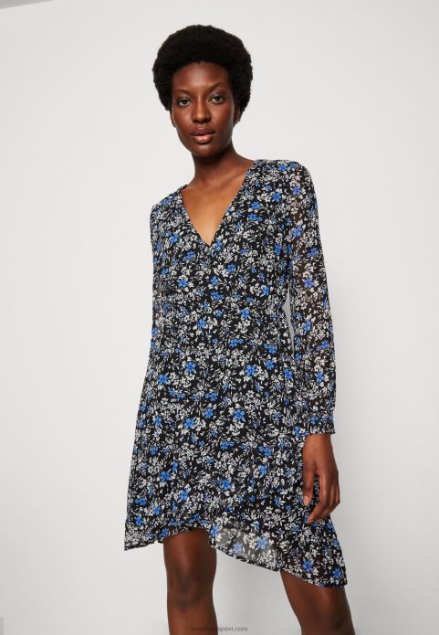 sievietes dienas kleita melna/daudzkrāsu 2LHT27 Anna Field