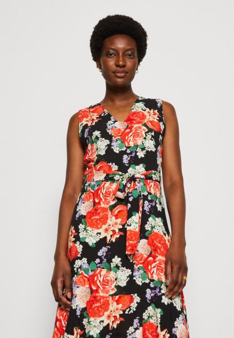 sievietes dienas kleita melna/sarkana 2LHT17 Anna Field