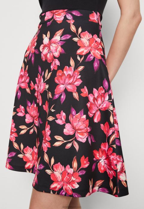 sievietes dienas kleita melna/sarkana/violeta 2LHT11 Anna Field