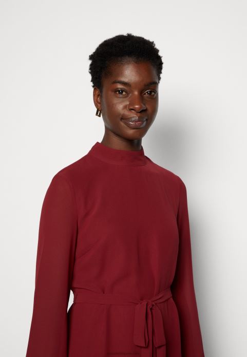 sievietes dienas kleita tumši sarkana 2LHT1 Anna Field