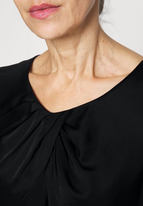 sievietes kokteiļkleita ballīšu kleita melna 2LHT56 Anna Field