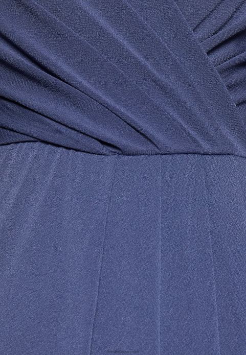 sievietes kokteiļkleita ballīšu kleita zila 2LHT34 Anna Field