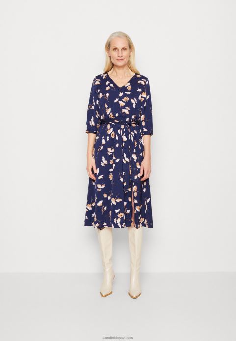 sievietes kokteiļkleitu ballīšu kleita daudzkrāsaina 2LHT55 Anna Field