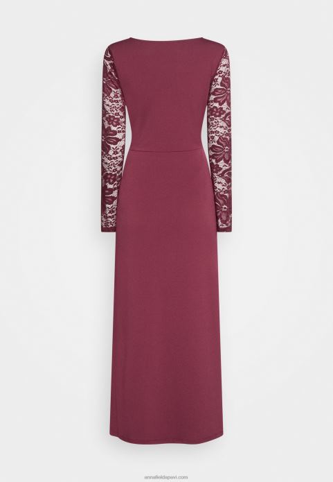 sievietes kokteiļkleitu ballīšu kleita violeta 2LHT35 Anna Field