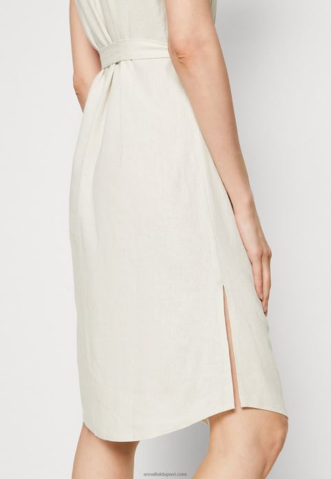 sievietes kreklkleita bēša 2LHT82 Anna Field