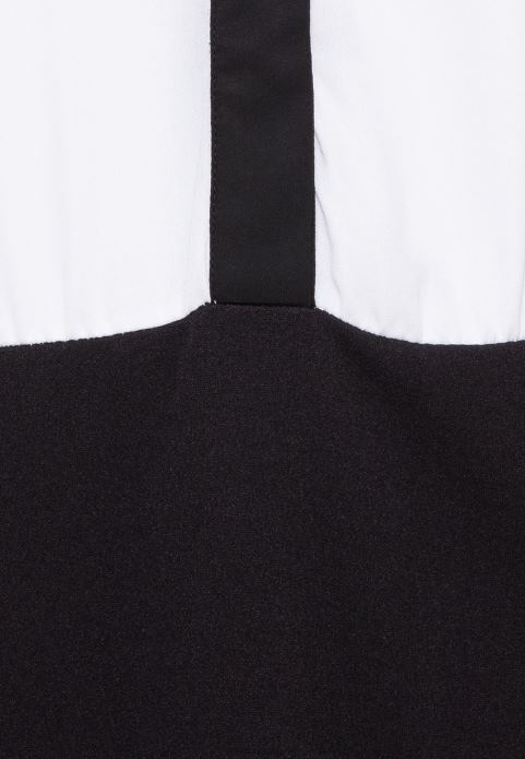 sievietes kreklkleita melna/balta 2LHT87 Anna Field