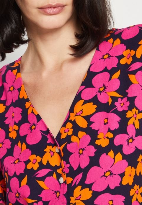 sievietes kreklkleita rozā/oranža 2LHT90 Anna Field