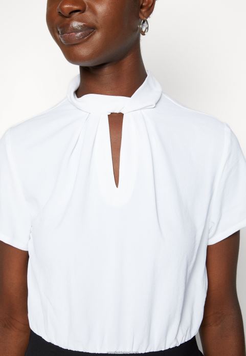 sievietes maiņu kleita melna/balta 2LHT200 Anna Field