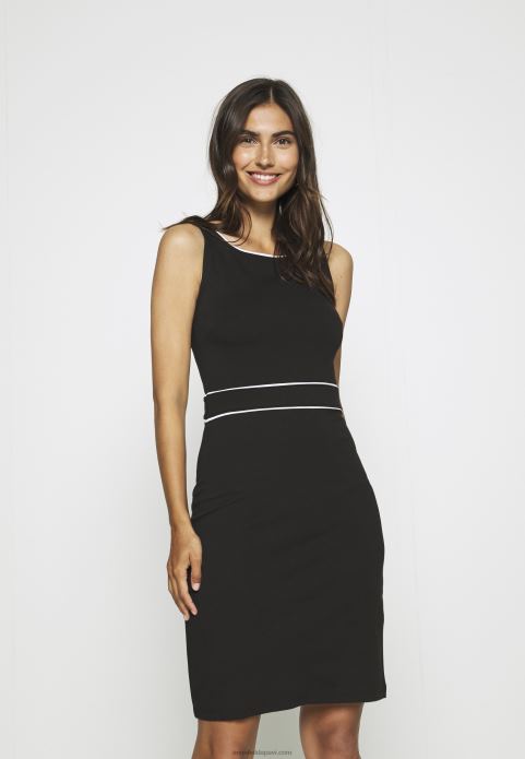 sievietes maiņu kleita melna/balta 2LHT95 Anna Field