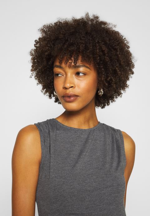 sievietes maiņu kleita pelēks merģelis 2LHT94 Anna Field