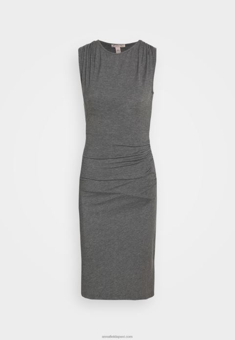 sievietes maiņu kleita pelēks merģelis 2LHT94 Anna Field