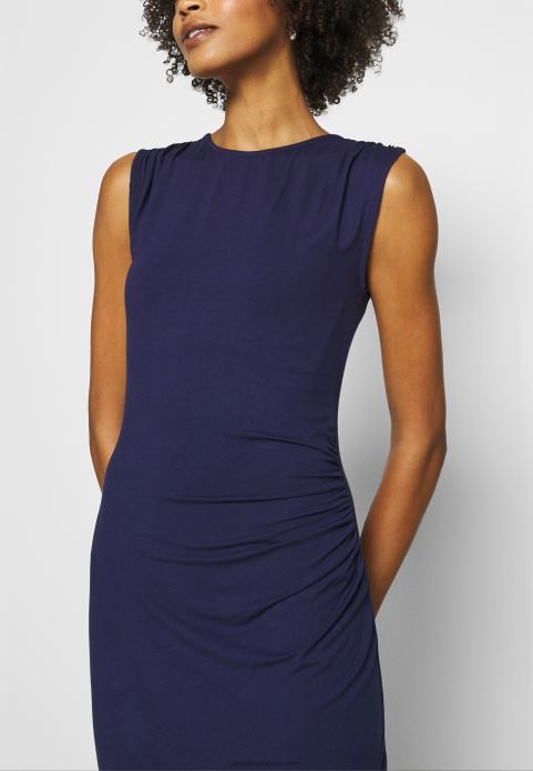 sievietes maiņu kleita vakara zila 2LHT122 Anna Field