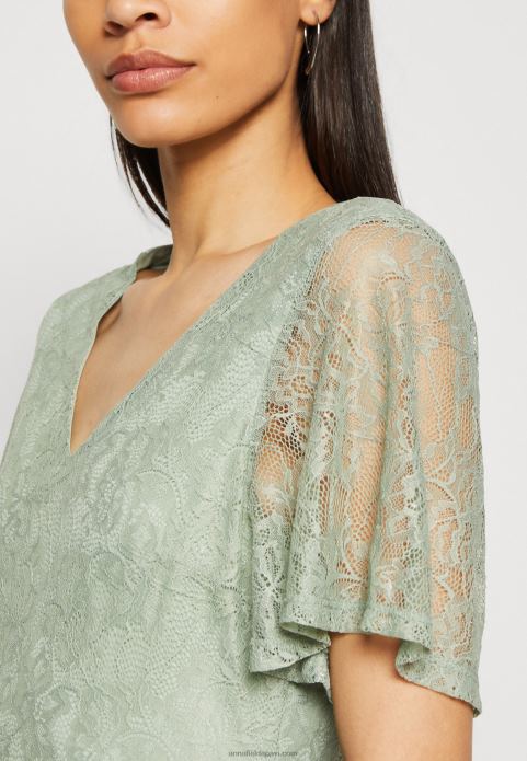 sievietes kombinezons gaiši zaļš/melns 2LHT871 Anna Field