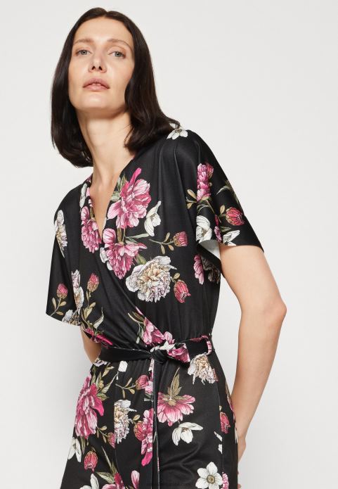 sievietes kombinezons melns/daudzkrāsains 2LHT888 Anna Field