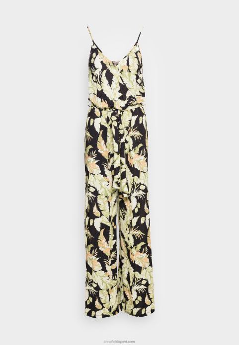 sievietes kombinezons melns/zaļš 2LHT868 Anna Field