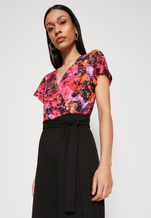 sievietes kombinezons rozā/melns 2LHT894 Anna Field