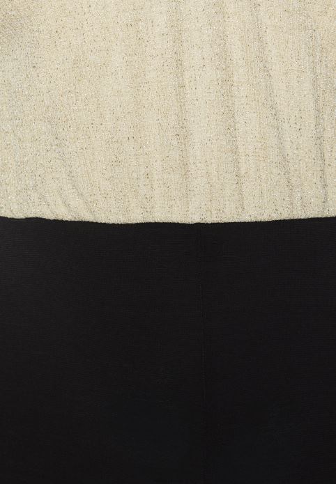 sievietes lurex top kombinezons melns 2LHT877 Anna Field