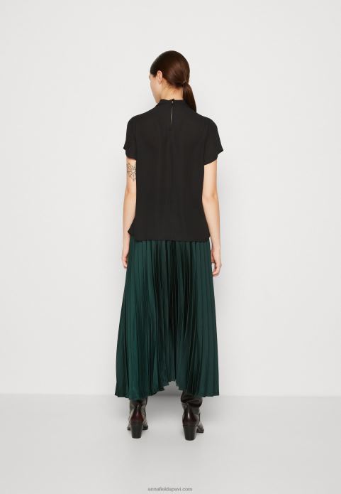 sievietes blūze melna 2LHT702 Anna Field