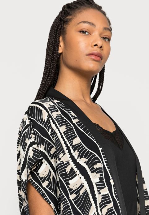 sievietes vasaras apmetnis tunika melna 2LHT706 Anna Field