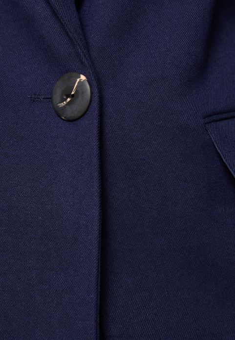 sievietes klasisks mētelis tumši zils 2LHT910 Anna Field