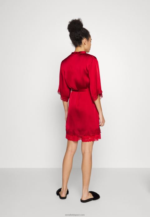 sievietes halāts sarkans 2LHT1092 Anna Field