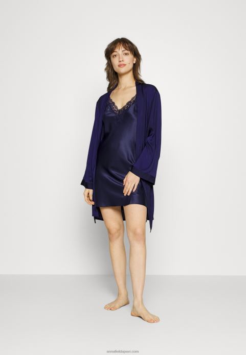 sievietes halāts zils 2LHT1089 Anna Field