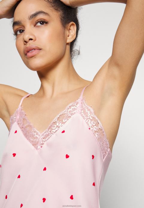 sievietes pidžama rozā 2LHT1063 Anna Field