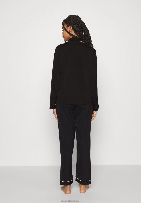 sievietes pidžamas komplekts melns 2LHT1072 Anna Field