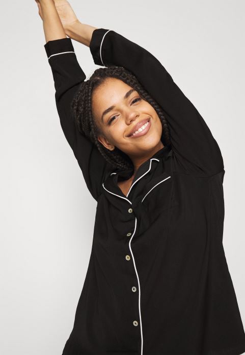 sievietes pidžamas komplekts melns 2LHT1072 Anna Field