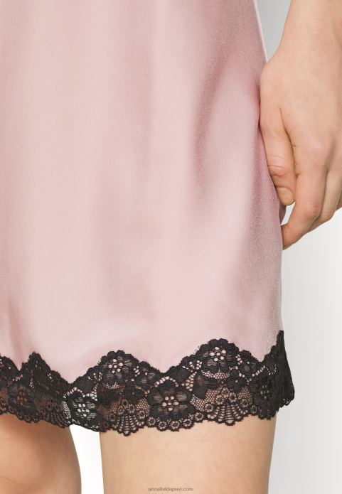 sievietes rozā/melna naktskrekls 2LHT1041 Anna Field