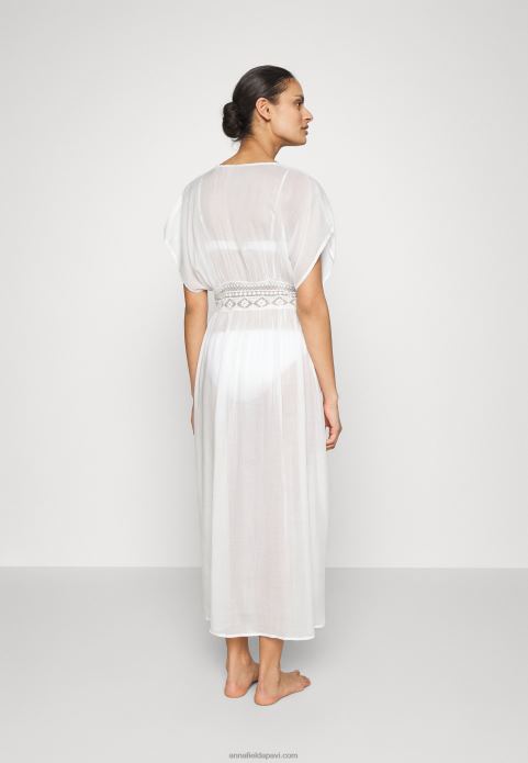 sievietes izšūts vāks 802 melns pludmales aksesuārs 001 balts 2LHT741 Anna Field