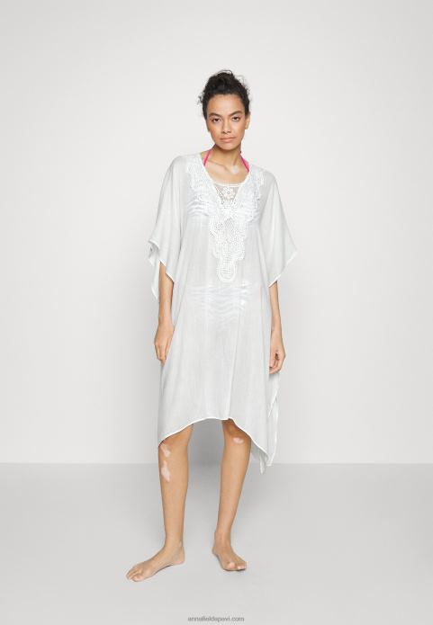 sievietes pludmales aksesuārs balts 2LHT742 Anna Field