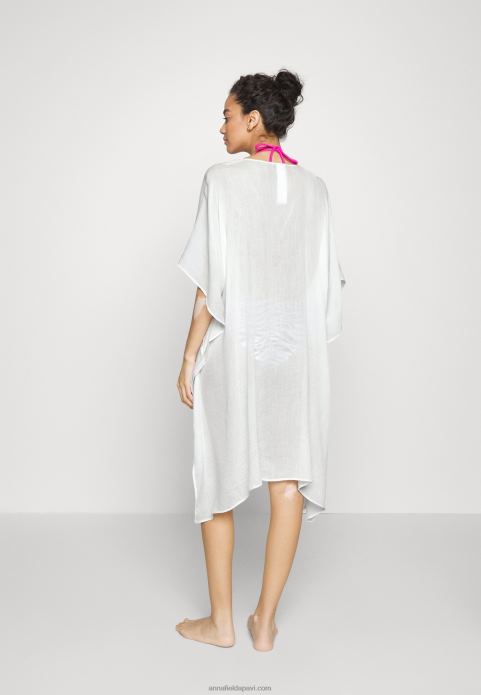 sievietes pludmales aksesuārs balts 2LHT742 Anna Field