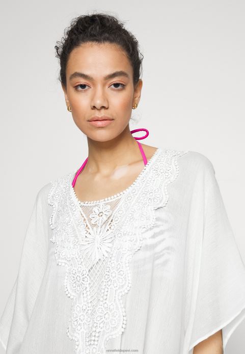 sievietes pludmales aksesuārs balts 2LHT742 Anna Field