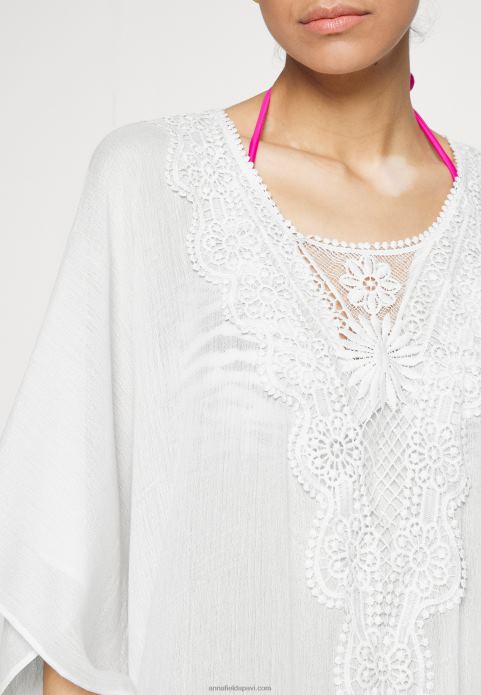 sievietes pludmales aksesuārs balts 2LHT742 Anna Field