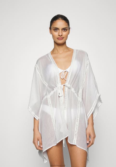 sievietes pludmales aksesuārs balts 2LHT746 Anna Field